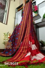 Ilkal Print Viscose Silk Gayatri Border Saree