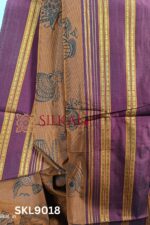 Ilkal Print Viscose Silk Gayatri Border Saree