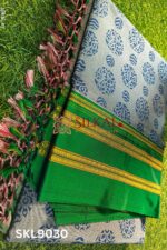Ilkal Print Viscose Silk Gayatri Border Saree