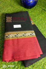 -33% New! Price Drop! NARAYAN PETH PLAIN COTTON SAREE WITH PATTI PALLUNARAYAN PETH PLAIN COTTON SAREE WITH PATTI PALLU NARAYAN PETH PLAIN COTTON SAREE WITH PATTI PALLU