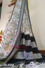 ILKAL HANDLOOM COTTON SILK PRINT SAREE