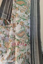ILKAL HANDLOOM COTTON SILK PRINT SAREE