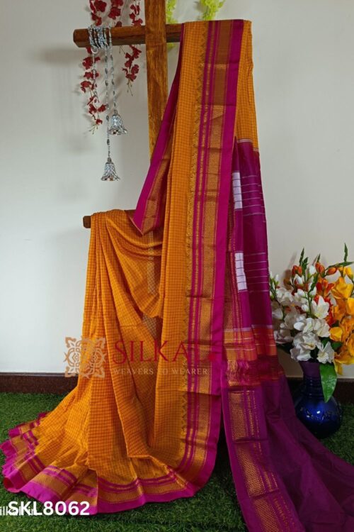Ilkal Cotton Silk Saree