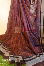 Skl 8071 - Ilkal Cotton Silk Saree
