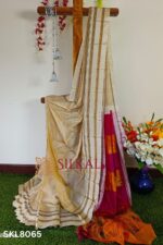 Ilkal Handloom Viscose Silk Gayatri Border Saree