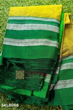 Ilkal Handloom Viscose Silk Gayatri Border Saree