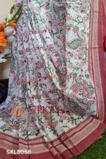 ILKAL HANDLOOM COTTON SILK PRINT SAREE