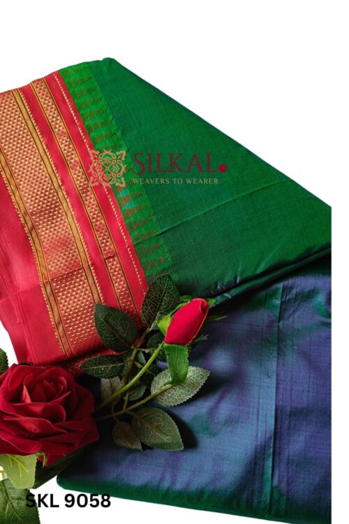 Pure Silk Ilkal Handloom Saree