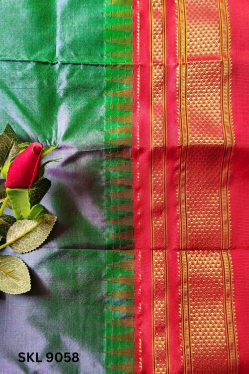 Pure Silk Ilkal Handloom Saree