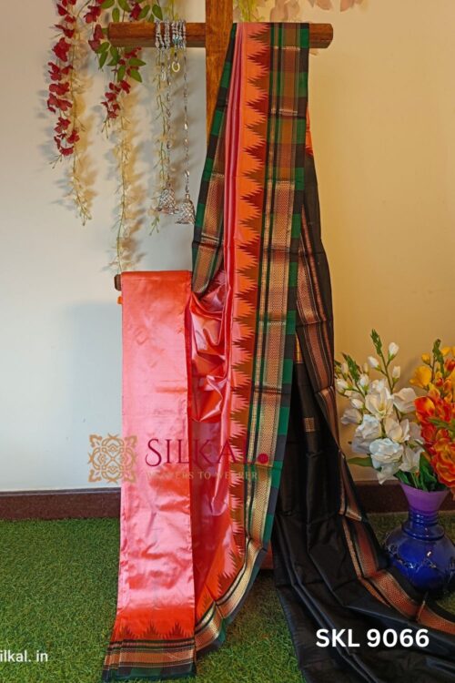 Pure Silk Ilkal Handloom Saree
