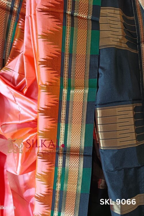 Pure Silk Ilkal Handloom Saree