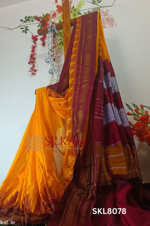 Ilkal Cotton Silk Saree