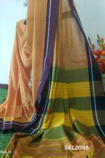 PATTEDA ANCHU PURE COTTON HANDLOOM SAREE