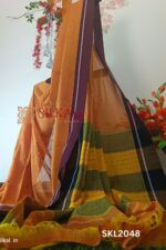 PATTEDA ANCHU PURE COTTON HANDLOOM SAREE