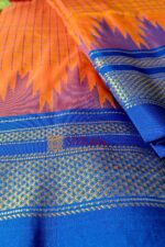 Ilkal Chadarunga Half Silk Handloom Saree