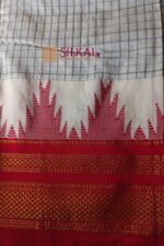 Ilkal Chadarunga Half Silk Handloom Saree