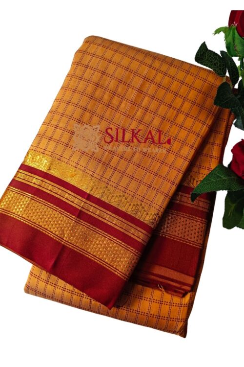 Pure Silk Ilkal Handloom Saree