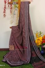 PATTEDA ANCHU PURE COTTON HANDLOOM SAREE