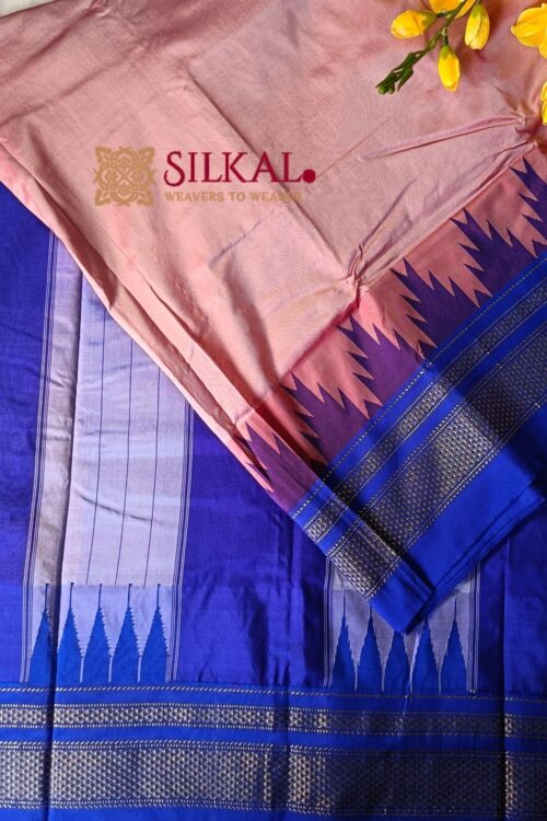 Ilkal Half Silk Handloom Saree