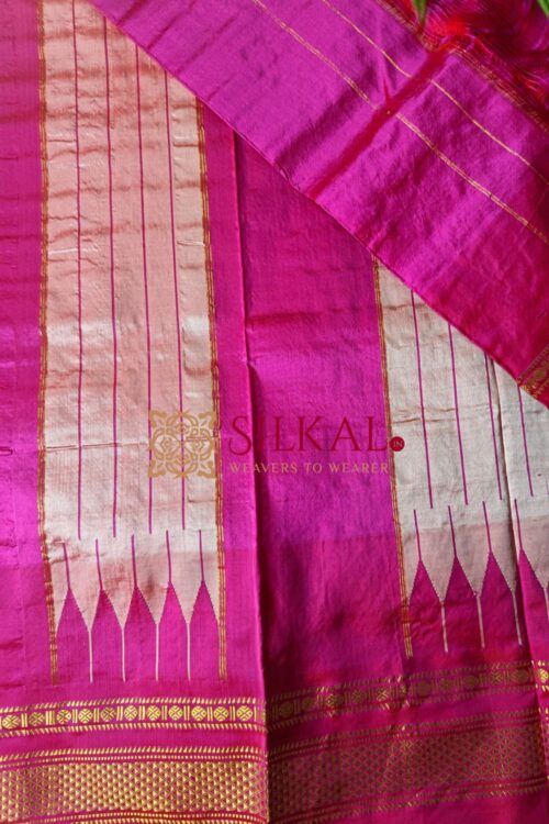 Pure Silk Ilkal Handloom Saree