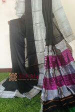 Ilkal Handloom Viscose Silk Chikki Paras Border Saree