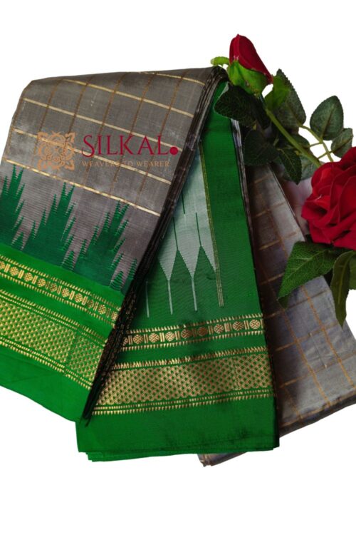 Pure Silk Ilkal Handloom Saree