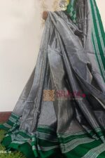 Ilkal Handloom Viscose Silk Chikki Paras Border Saree