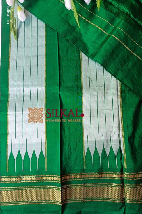 Pure Silk Ilkal Handloom Saree