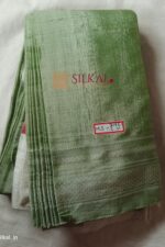 Ilkal Handloom Viscose Cotton Silk Chikki Paras Border Saree