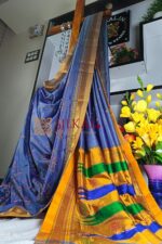 Ilkal Semi Silk With Kasuti Saree