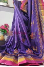 Ilkal Semi Silk With Kasuti Saree