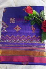 Ilkal Semi Silk With Kasuti Saree