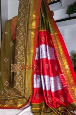 Ilkal Semi Silk With Kasuti Saree