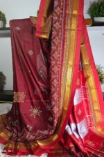 Ilkal Semi Silk With Kasuti Saree