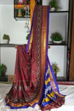 Ilkal Semi Silk With Kasuti Saree