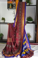 Ilkal Semi Silk With Kasuti Saree