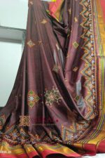 Ilkal Semi Silk With Kasuti Saree