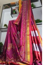 Ilkal Semi Silk With Kasuti Saree