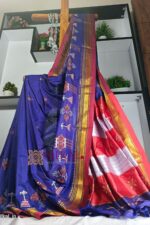 Ilkal Semi Silk With Kasuti Saree