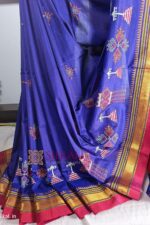Ilkal Semi Silk With Kasuti Saree