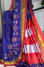 Ilkal Semi Silk With Kasuti Saree
