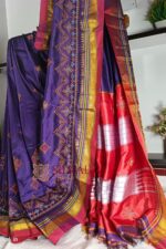 Ilkal Semi Silk With Kasuti Saree