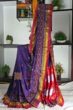 Ilkal Semi Silk With Kasuti Saree