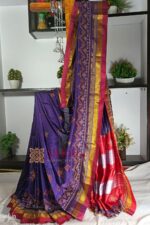 Ilkal Semi Silk With Kasuti Saree