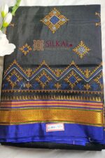 Ilkal Semi Silk With Kasuti Saree