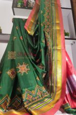 Ilkal Semi Silk With Kasuti Saree