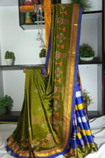 Ilkal Semi Silk With Kasuti Saree