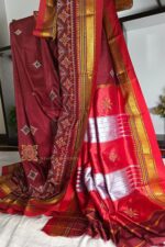 Ilkal Semi Silk With Kasuti Saree