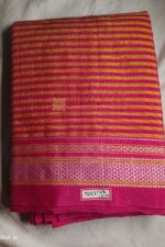 Ilkal Handloom Viscose Cotton Silk Chikki Paras Border Saree