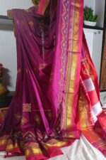 Ilkal Semi Silk With Kasuti Saree